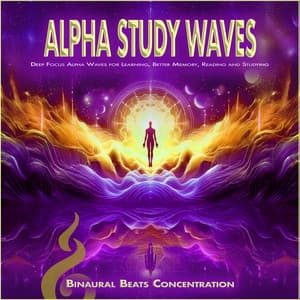 Alpha Study Waves: Deep Focus Alpha Waves for Learning, Better Memory, Reading and Studying - Study Alpha Waves