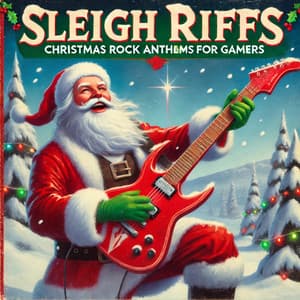 Sleigh RIffs- Christmas Rock Anthems For Gamers - Top Hits Christmas Music