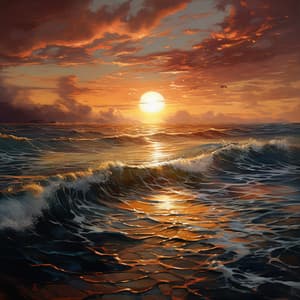 Melodías Oceánicas: Sinfonía De Música Y Olas - Musica del bosque