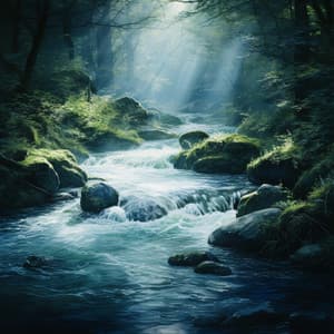 Binaural Water for Sleep: Gentle Stream Lullabies - Binaural Frequency Sessions