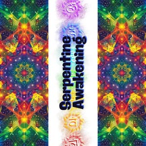 Serpentine Awakening: Geometric Hidden Chakra Pulse - Chakra Sacred Light