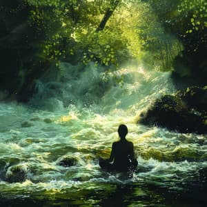 Binaural River Meditation: Deep Harmony - MEDITATION PEACE MOVEMENT