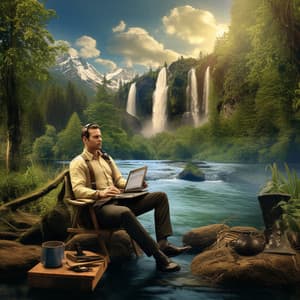 Flowing Work Focus: Music by the Rill - Miracle of Silence