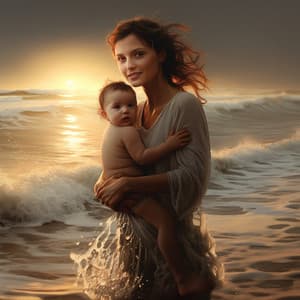 Sonidos Relajantes De Río Para La Siesta De Bebés - Albaricoque