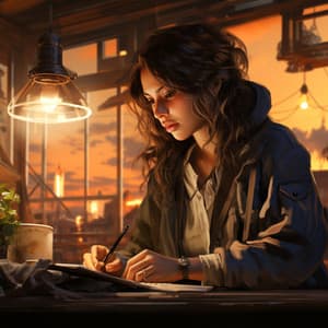 Iluminación Del Trabajo De Piano: Chispas Creativas - Relajante Universo de Música de Piano