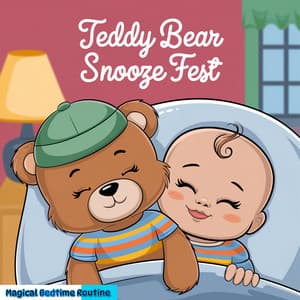 Teddy Bear Snooze Fest: Cuddles, Giggles, and Sweet Dreams - Magical Bedtime Routine
