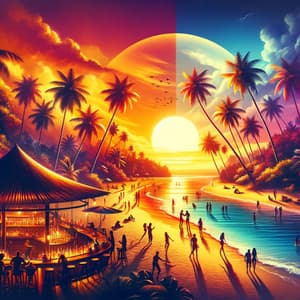 Middle of a Sunny Party Night: Chillout Vibe - Ibiza Dance Party