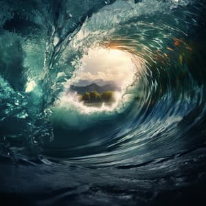 Yoga by the Ocean: Harmonious Wave Melodies - Brain Stimulation Consort