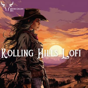 Rolling Hills Lofi: Gentle Country Beats - Arizona Chillhop Bull