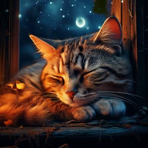 Nighttime Calm: Soft Hip Hop Beats for Cats - Cats Music Dreams