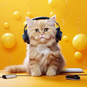 Cadencia De Diversión Felina: Música Para Gatitos Activos - Lista de reproducción Brainwave Music ArchMorning Calm