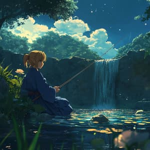 Saber's Fishing Trip - Chill Anime Lofi