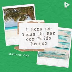 1 Hora de Ondas do Mar com Ruído Branco - Sonolento Jose