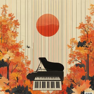 Drops of Celestial Magic: Playground Keys Amidst Rainfall - Piano Prayer