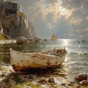 Relajantes Paisajes Sonoros Binaurales Del Océano - Lista de Reproducción Para Relajarse en la Mañana