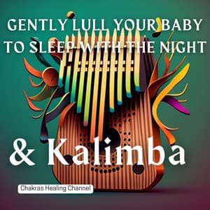 Gently Lull Your Baby to Sleep with the Night & Kalimba - Chakras Healing Channel