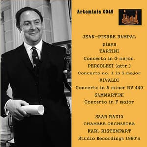 Tartini, Pergolesi & Others: Orchestral Works - Jean-Pierre Rampal