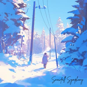 Snowfall Symphony - Gentle Piano Music
