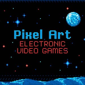 Pixel Art: Electronic Video Games - Video Background Music Masters