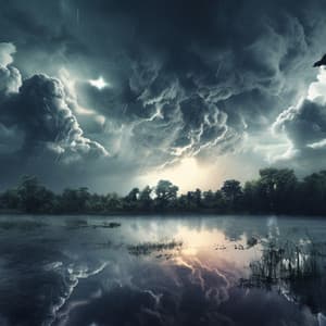 Sleep with the Sound of Rain: Soft Rainfall Echoes - Slow Sex Music