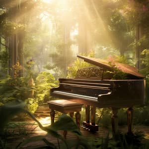 Teclas Bañadas Por El Sol: Melodías De La Naturaleza En Cuerdas De Piano - Piano Relajante
