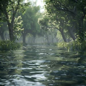 River Focus: Gentle Flowing Sounds for Study - Gentle Study Music