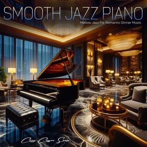 Smooth Jazz Piano - Mellow Jazz For Romantic Dinner Music - Cozy Coffee Shop
