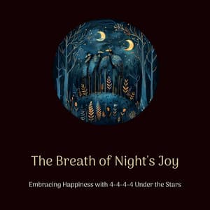 The Breath of Night's Joy: Embracing Happiness with 4-4-4-4 Under the Stars - Night Ambience Lovers