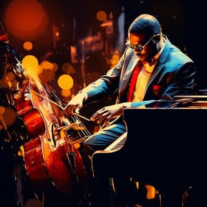 Skyline Silhouette Sounds: Atmospheric Jazz Music - New York Jazz Bar