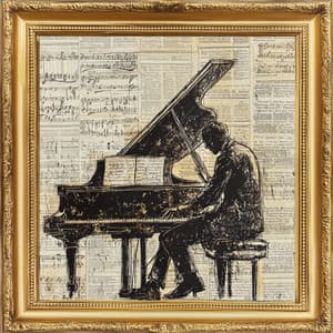 Aftenens Jazzfortolkning på Vores Fælles Sti - Coffee Shop Jazz Piano Chilling