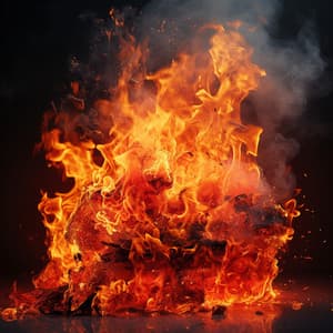 Olas De Sueño Binaurales De Fuego: Sonidos Suaves De Brasas - Sueños de solfeo