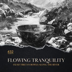 Flowing Tranquility: 432 Hz Tibetan Bowls Along the River - 432 Vibrations