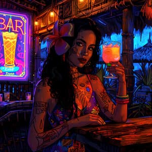 Lofi Beats of the Afrofusion City: Amapiano Rhythms and Modern Chillout Grooves - Lofi African