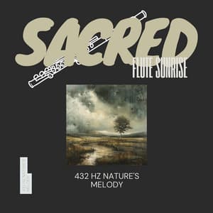 432 Hz Nature's Melody: Flute and Rain for the Soul - Sacred Flute Sunrise