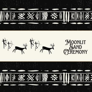 Moonlit Sand Ceremony - Australian Tribe