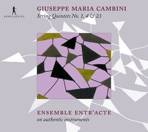Cambini: String Quintets Nos. 1, 4 & 23 - Giuseppe Maria Cambini