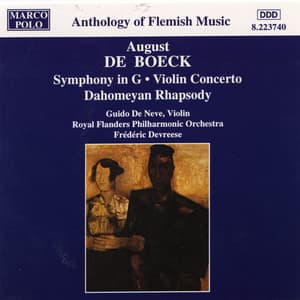 BOECK: Symphony in G Major / Violin Concerto - August de Boeck