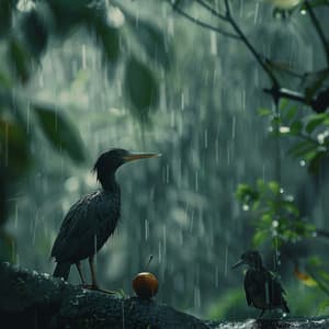 Tranquil Binaural Sleep with Birds Rain and Nature Harmony - Dreamlandia