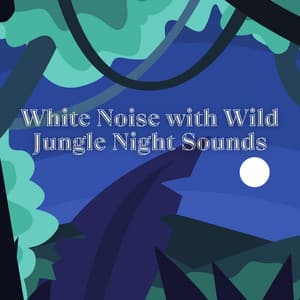 White Noise with Wild Jungle Night Sounds & the Forest, Loopable - Nature Lab