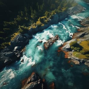 Tranquil River: Soothing Sounds for Restful Sleep - Flows of Sleep