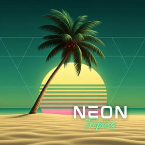 Neon Tropics: Dance in the Glow of Palm Trees and Synths - Synthwave Journey