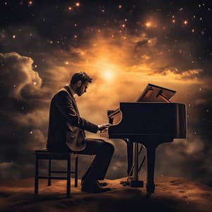 Jazz Piano Tapestry: Weaving Sound - Paris Jazz Bar