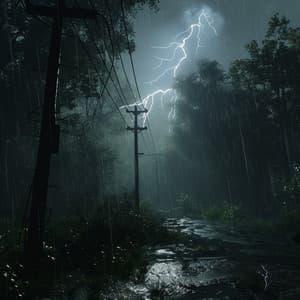 Serene Rain Chill: Pure Thunder Soundscapes - Molecular Vibrations