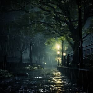 Relaxation Rain: Mellow Shower Nocturne - Natural Symphony