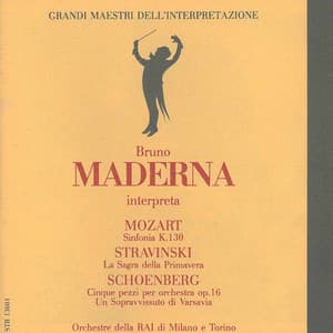 Grandi maestri dell'interpretazione: Bruno Maderna - Orchestra Sinfonica Nazionale della RAI di Milano
