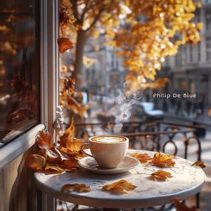 Autumn in Paris, Cozy Café Bar - Philip De Blue
