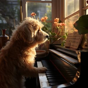 Sueños De Perros Con Piano: Conexiones Melódicas - Relajante Salón Chillout