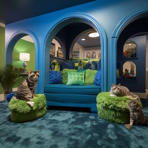 Binaural Aqua Feline Flow: Serenity Waters - Binaural Beats ASMR