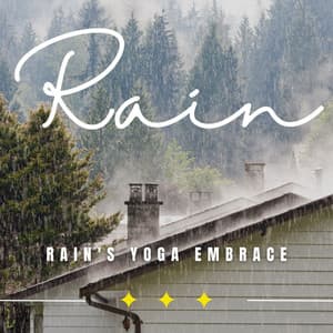 Raindrop Serenity: Binaural Yoga Bliss - Calming Rain