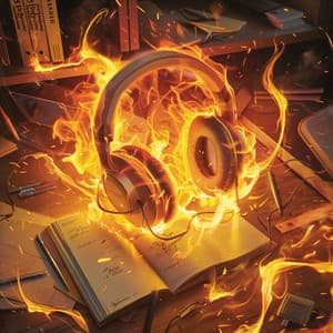 Study Fire: Productive Music Flow - Drivotra